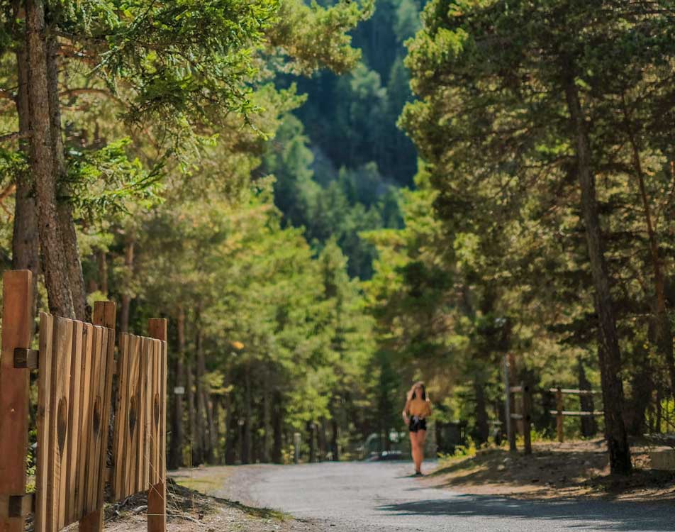 allée camping nature barcelonette