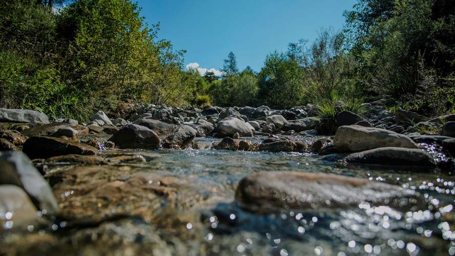 camping bord de rivière ubaye