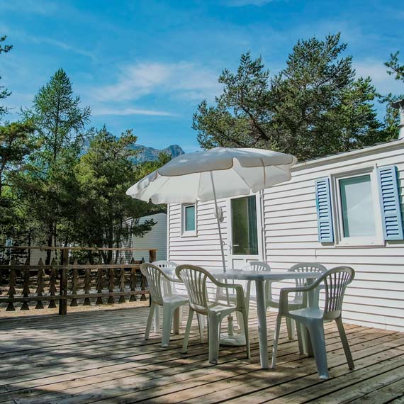 mobil-home en location barcelonnette
