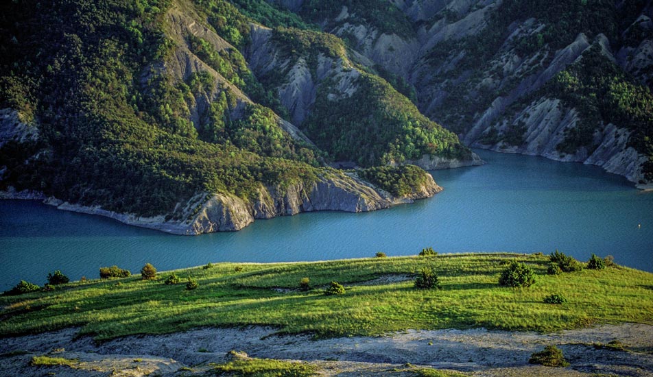 randonnees lac serre poncon