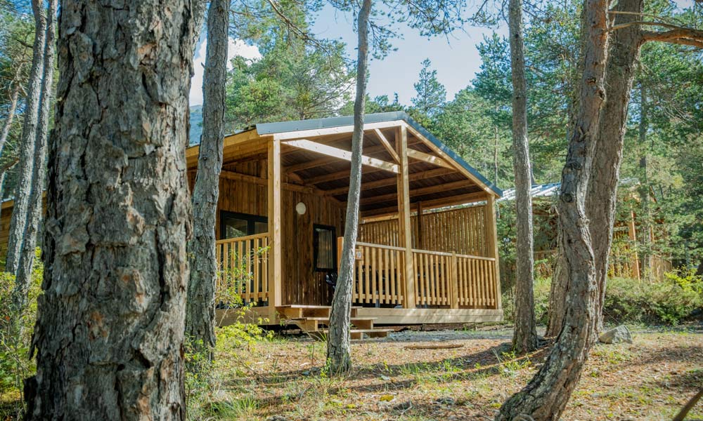chalet camping barcelonnette