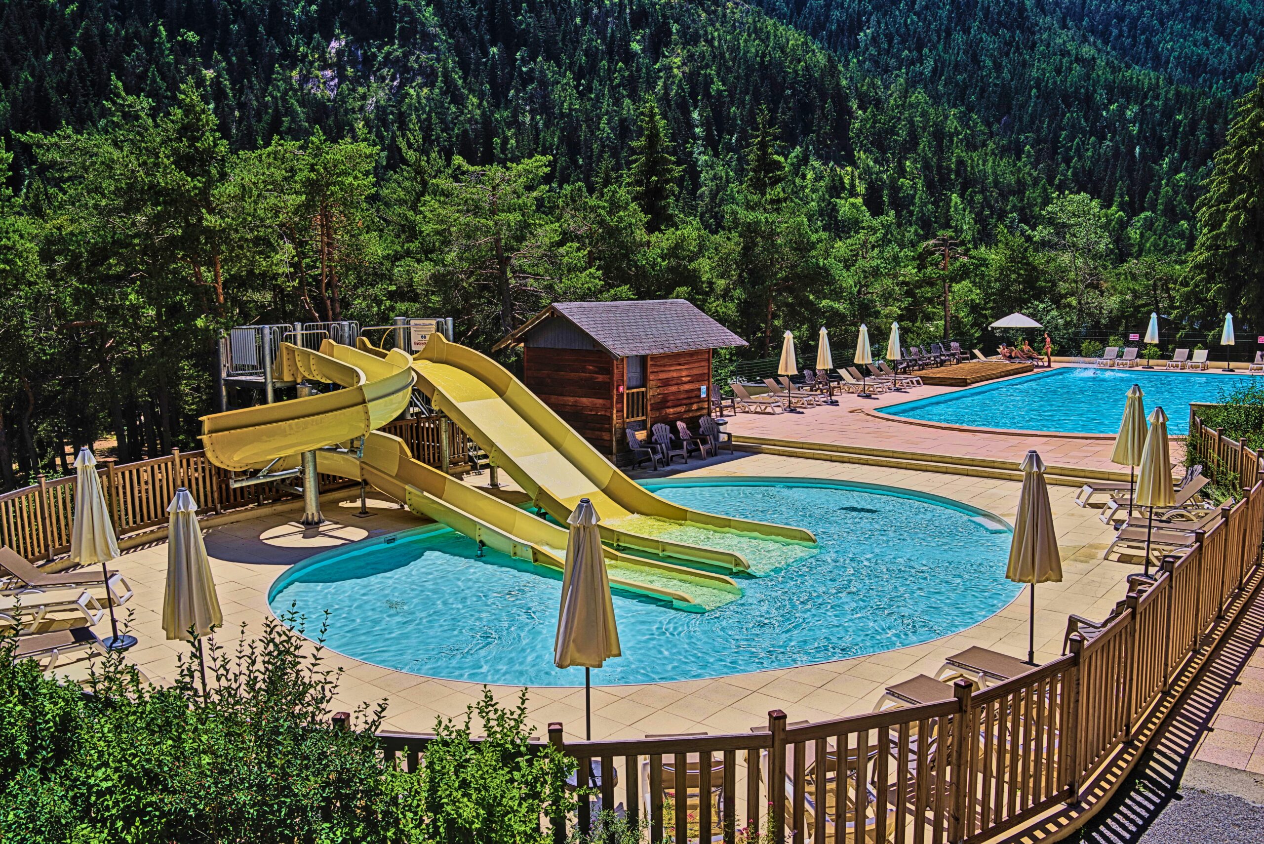 Piscine camping barcelonnette